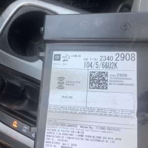 2016 CHEVROLET COLORADO RADIO AUDIO - 681911